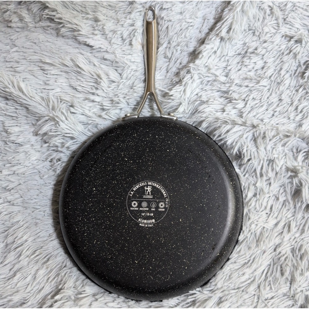 J.A. Henckels Skillet Fry Pan Gray Speckled Aluminum 10" Non Stick Italy